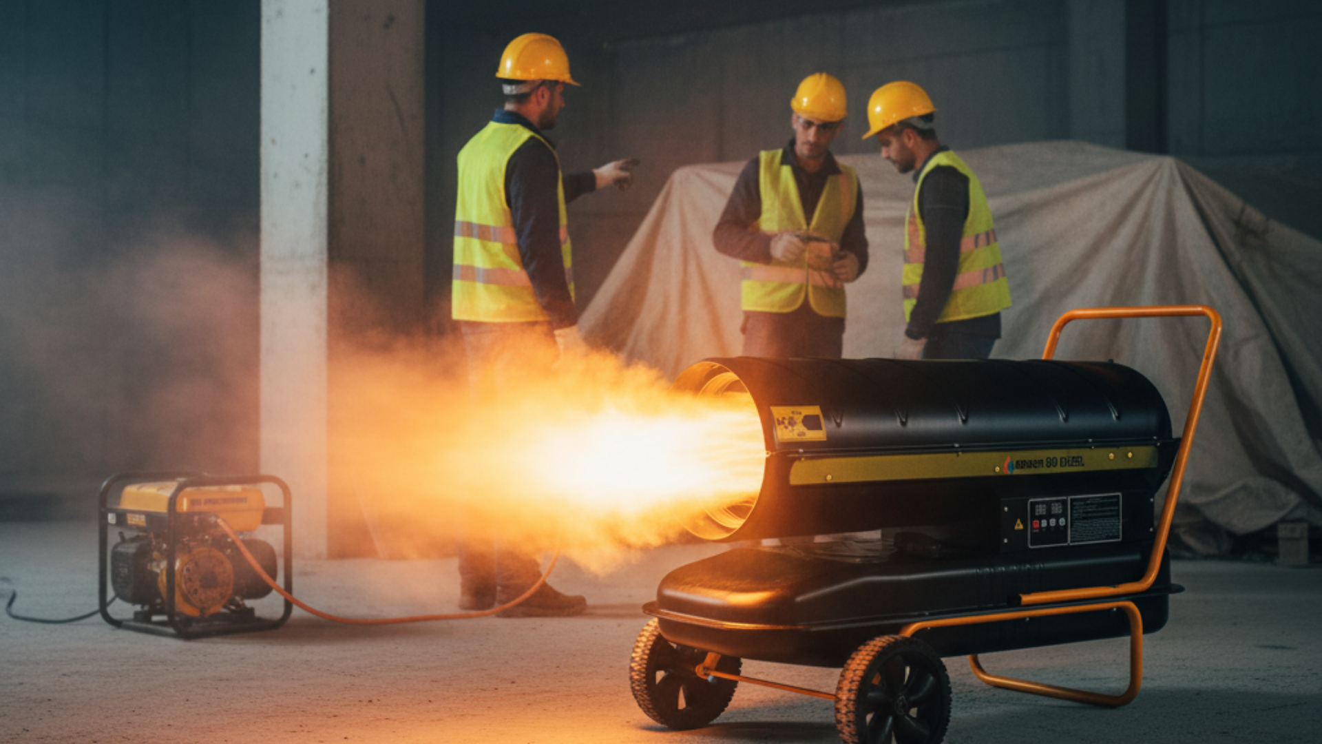 Erzurum Kış Şartlarında Şantiye Isıtma Sistemleri